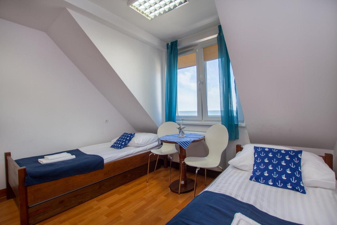 Dalba Pokoje Przy Samej Plazy Krynica Morska Exterior foto